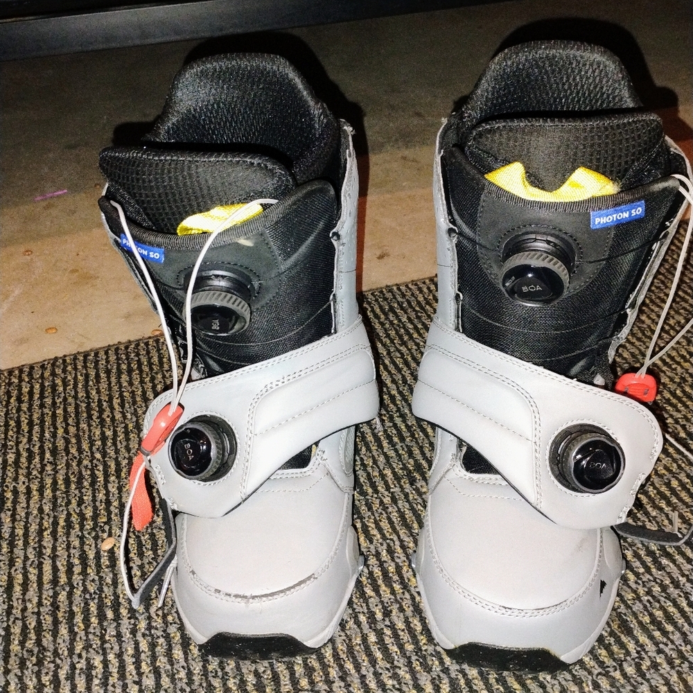 Burton Gray and Black Men's Boots